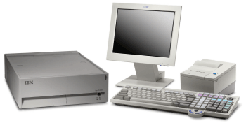 IBM  PC Kassensystem TYPE 4900-745 POS 700 Celeron 1,90Ghz 4GB  500GB 