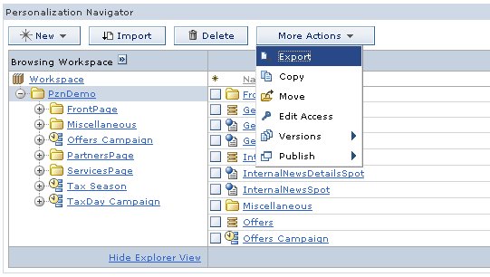 screenshot of exporting a folder