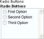 Radio Buttons control