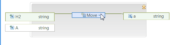 Figure that shows map with the transformation to be run when the Else is applied.