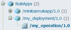 Expanding RuleApps in the Explorer tab