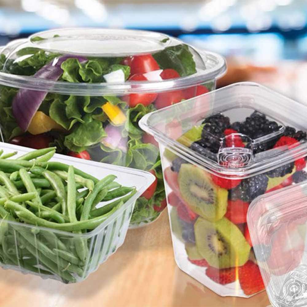 Salades emballées par Novolex