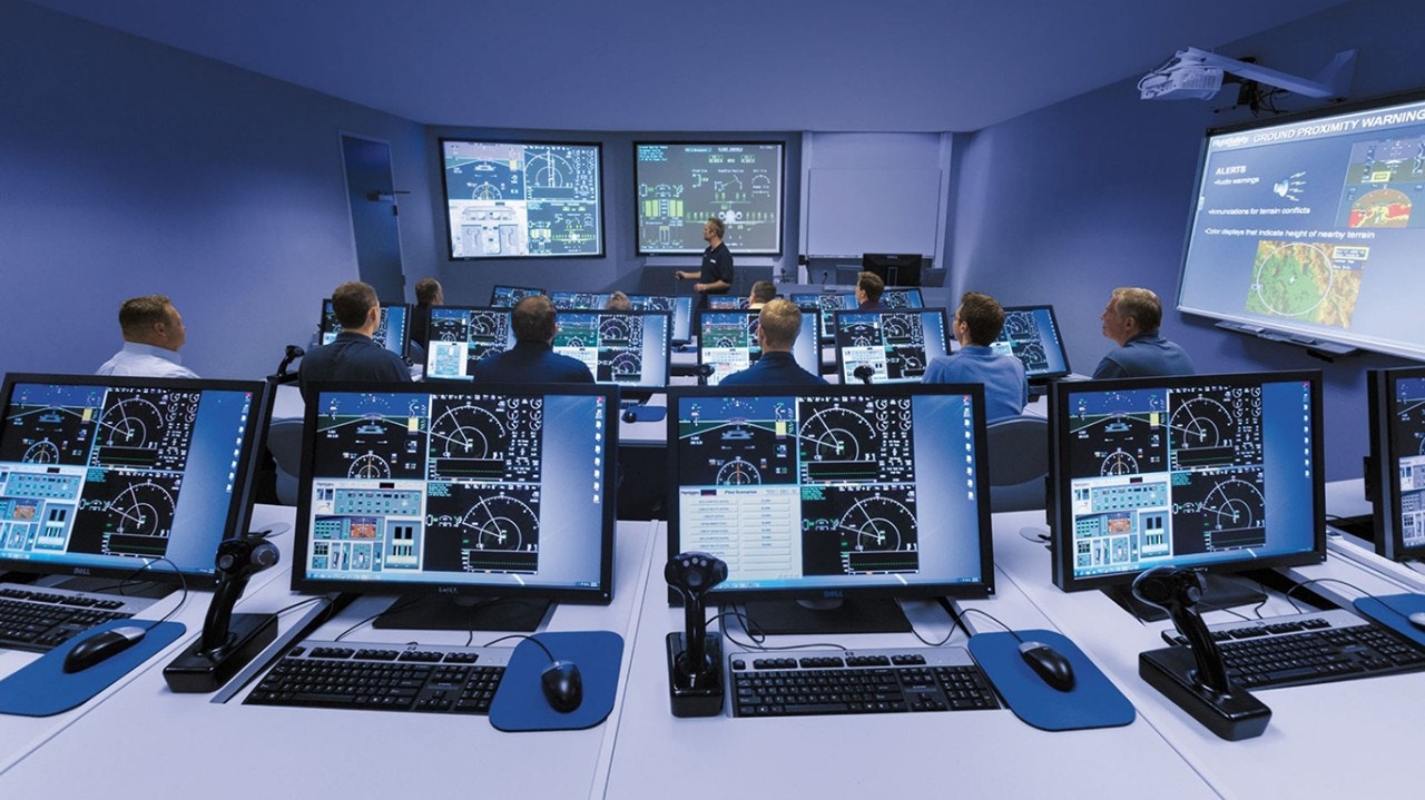 Aula de FlightSafety