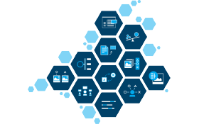 Um gráfico mostra os tipos de recursos de dados e cognição das soluções para seguradoras que o Watson Analytics pode oferecer aos provedores de seguros.