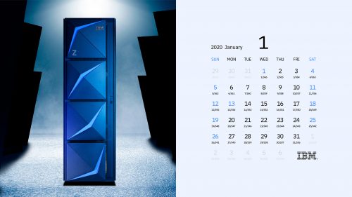 Ibm Z 特製 年カレンダー壁紙 ダウンロード Ibm Systems Japan Blog