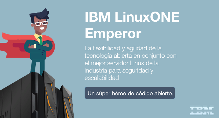 IBM LinuxONE Emperor graphic 