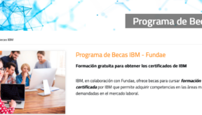Acuerdo de colaboración Fundae-IBM