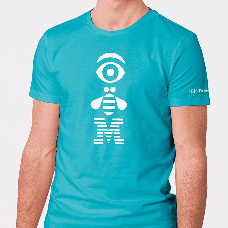 IBM rebus totem t-shirt