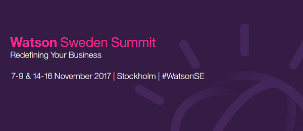 Watson Sweden Summit 2017