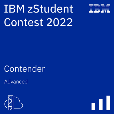 IBM zStudent Contest 2022 – Contender