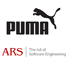 PUMA SE 和 ARS Computer und Consulting GmbH 标志