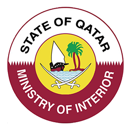 State of Qatar Ministry of logo