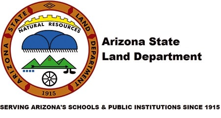 Logotipo del Departamento de Tierras del Estado de Arizona