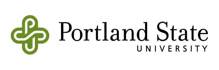 Logotipo de Universidad Estatal de Portland
