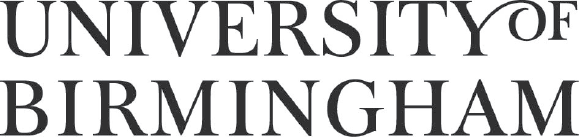 Logotipo da Universidade de Birmingham