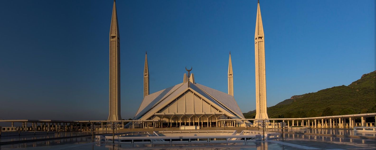 Schah-Faisal-Moschee in Islamabad, Pakistan
