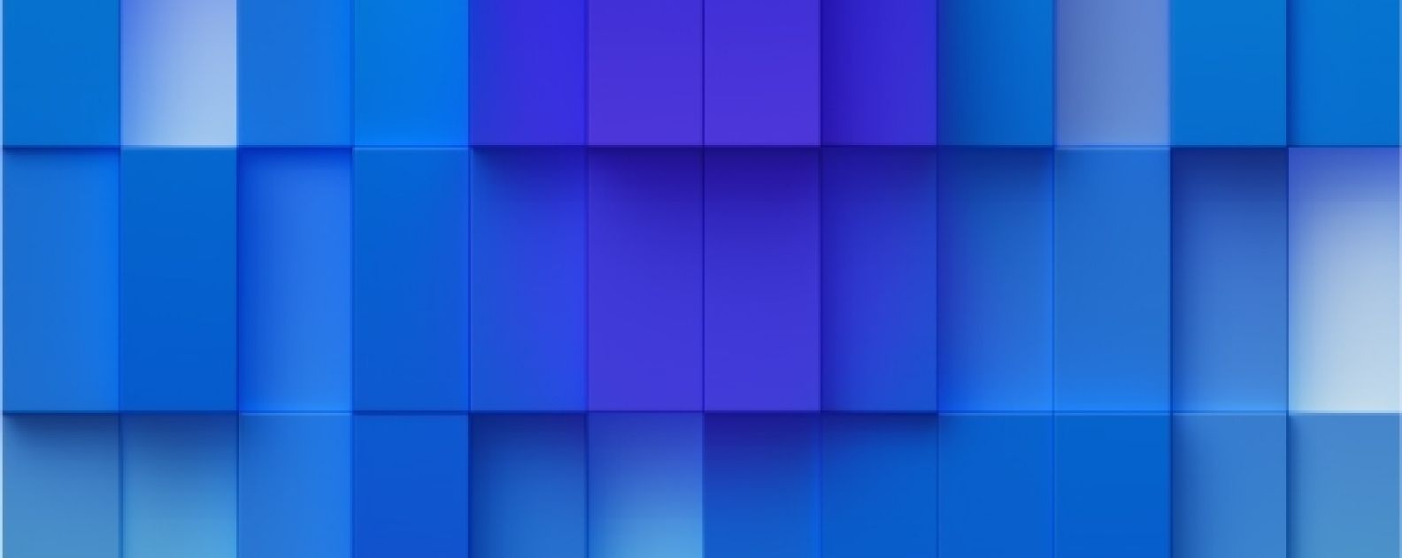 Squares in a gradient format
