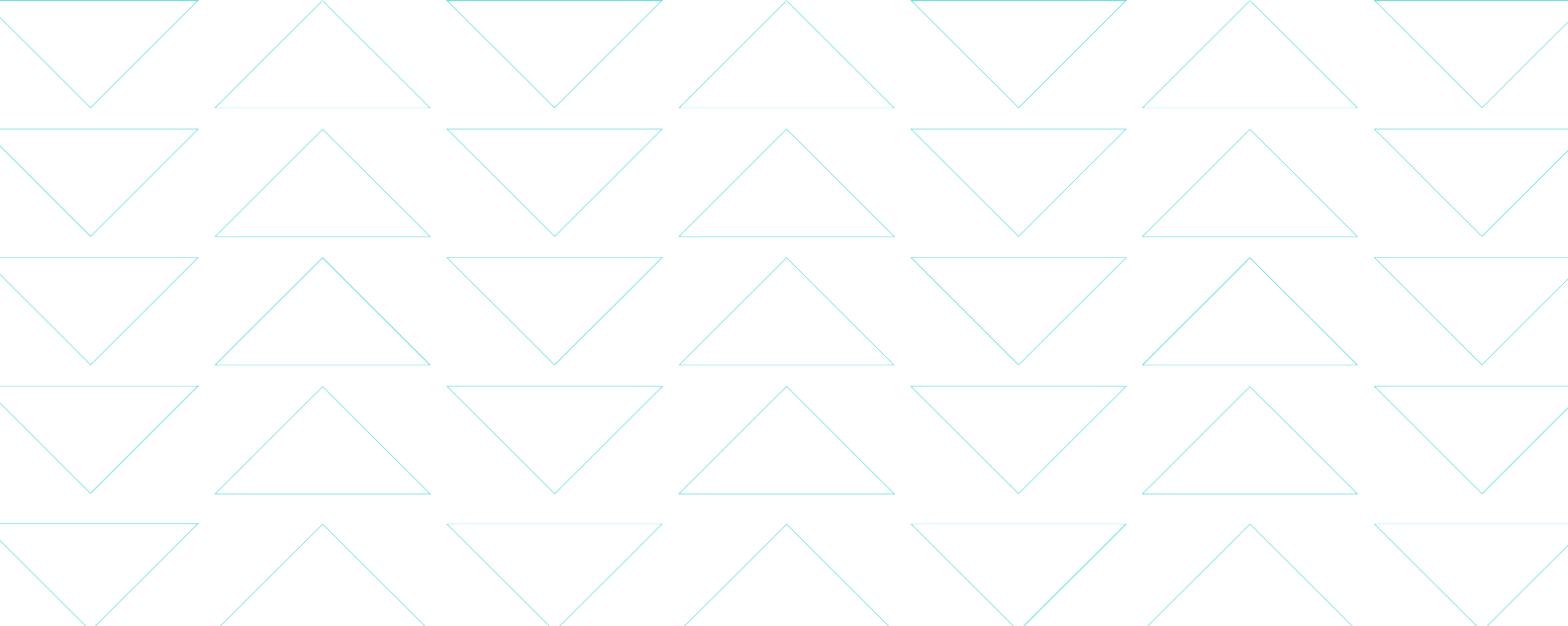 繊細な三角形のパターンを形成する細い青い線を示す図