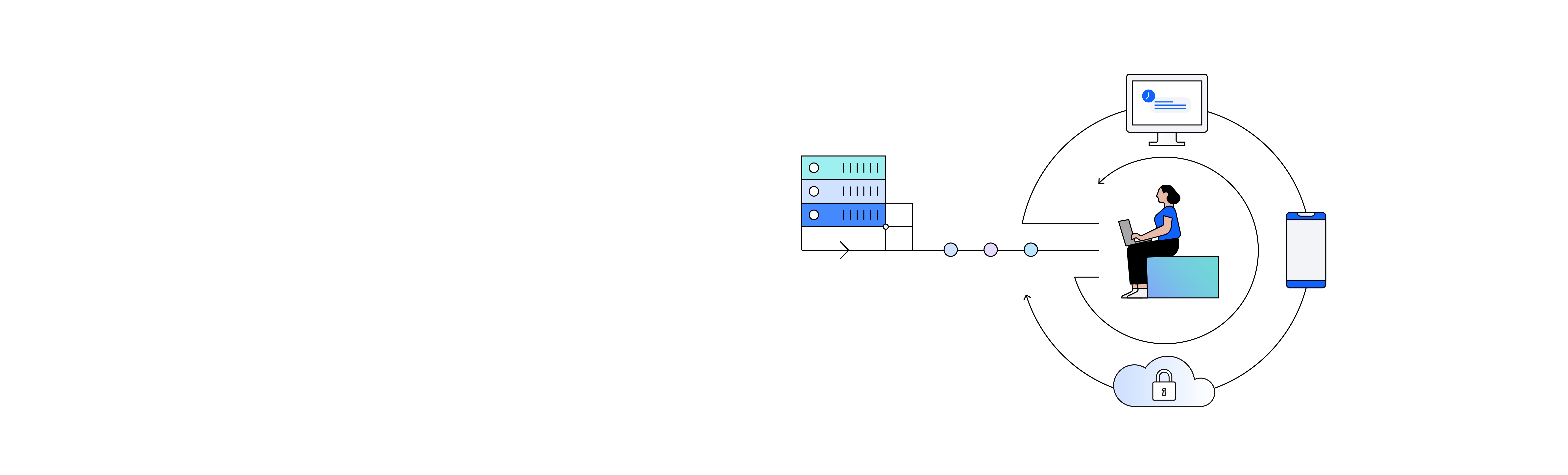 Ilustração de armazenamento definido por software