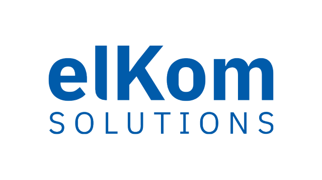 logotipo de soluções da elKom