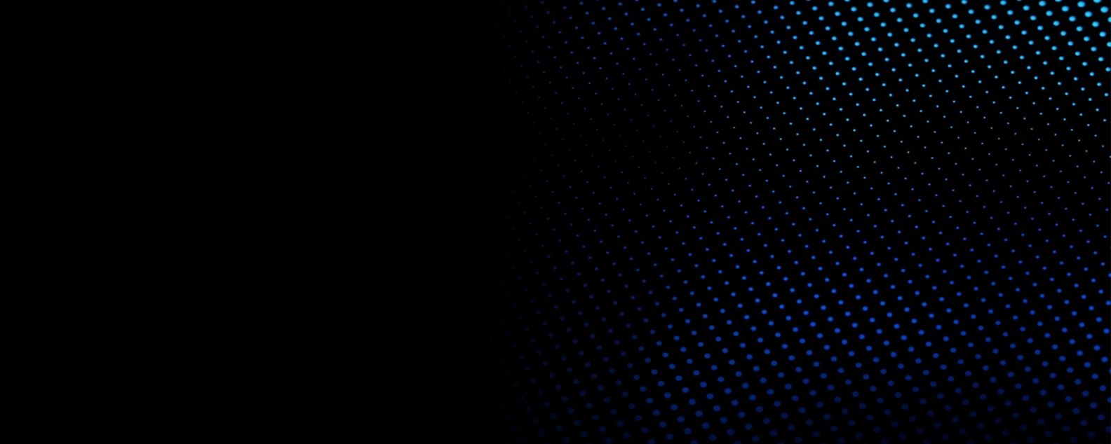 a grid pattern of dots on a dark background