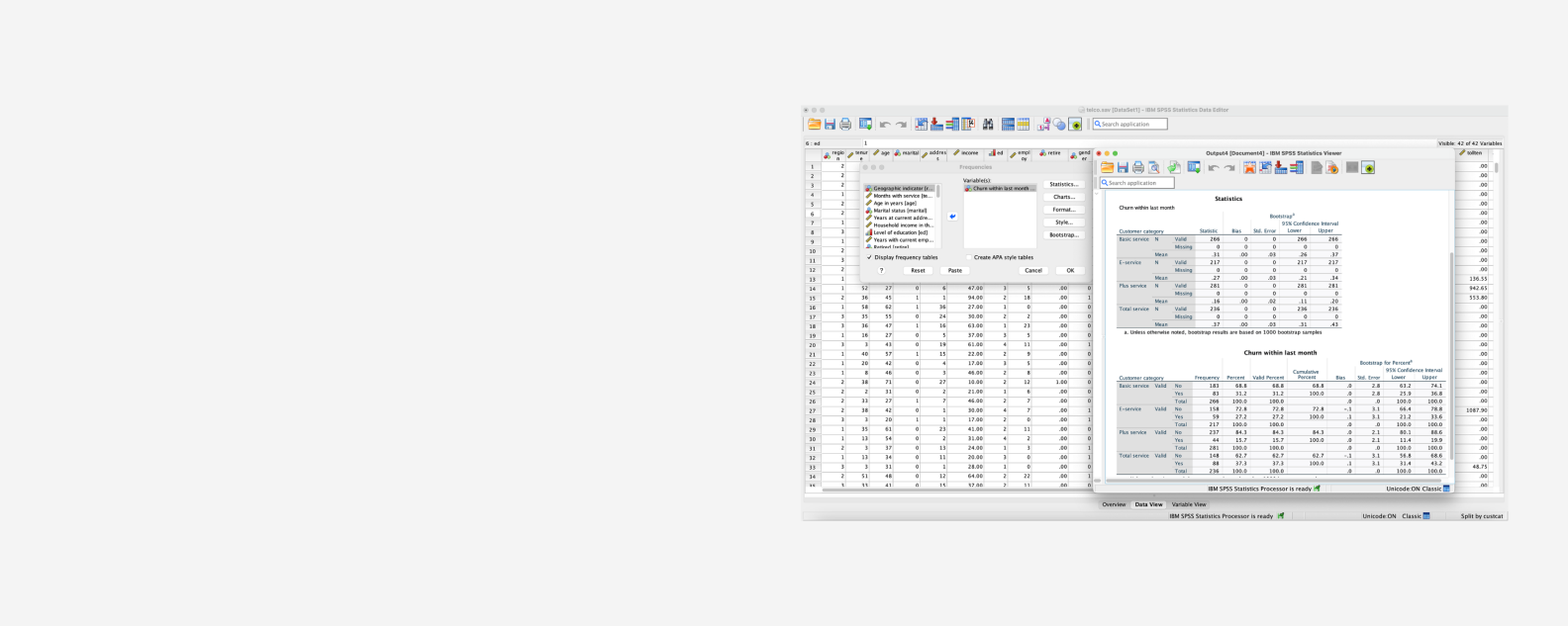 Product screen, sampling distribution of an estimator