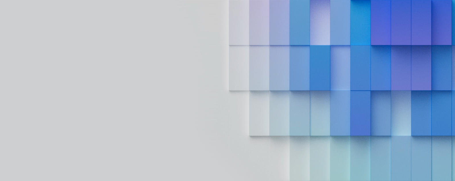 Persegi panjang ungu dan biru abstrak dalam kisi