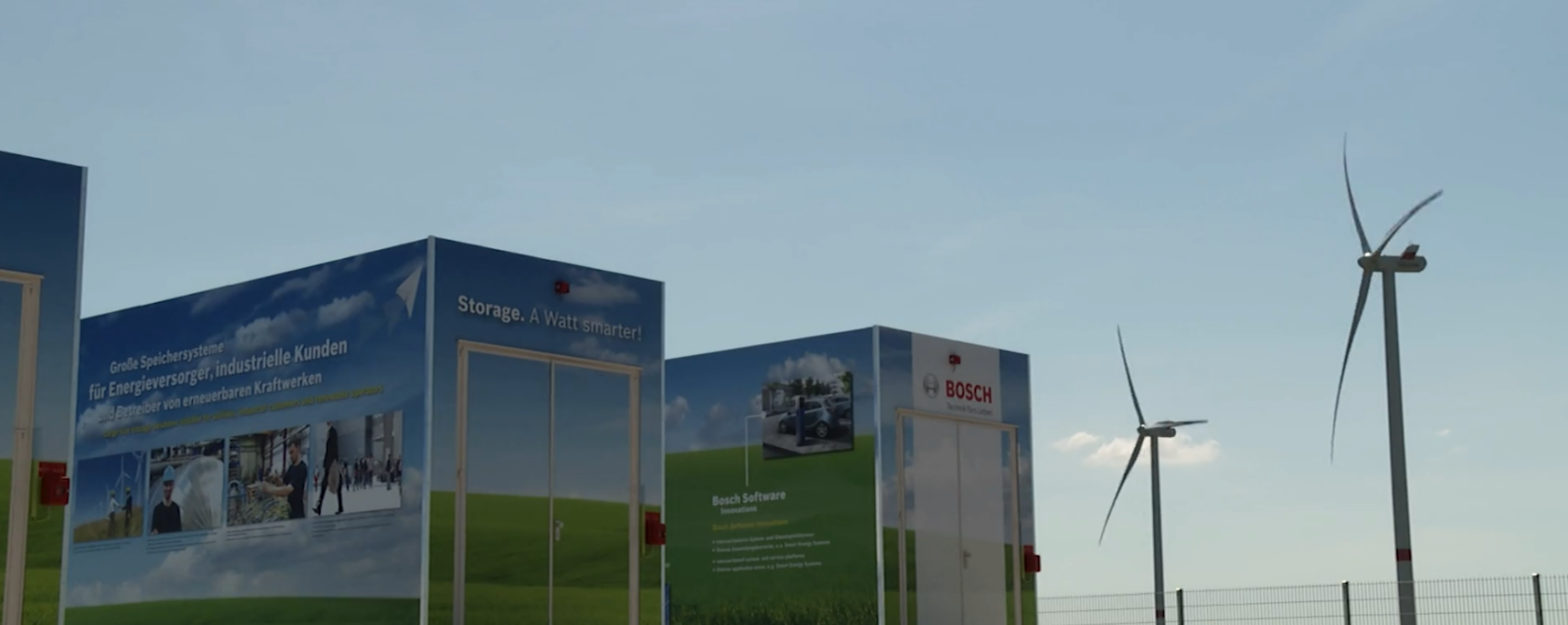 L'un des plus grands systèmes de stockage hybride d'Europe, situé dans la ville de Baderup, en Allemagne