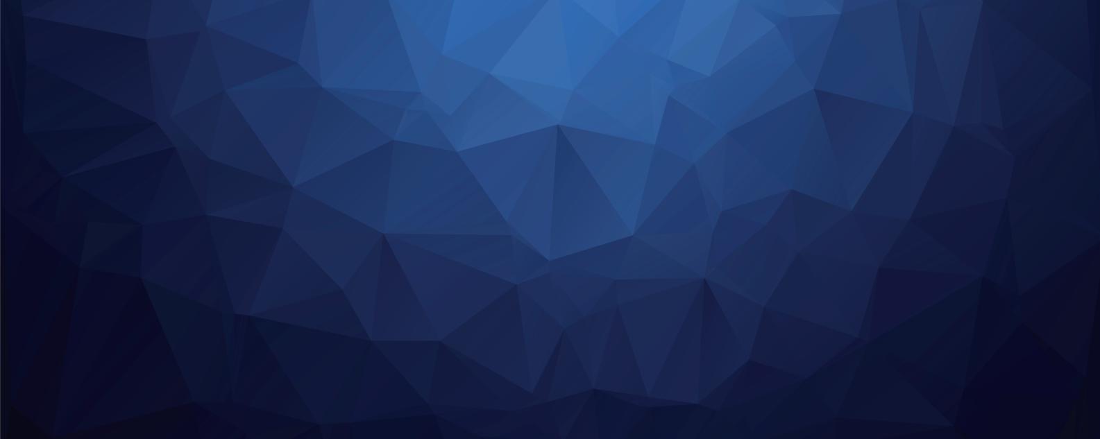 Polígono azul em segundo plano