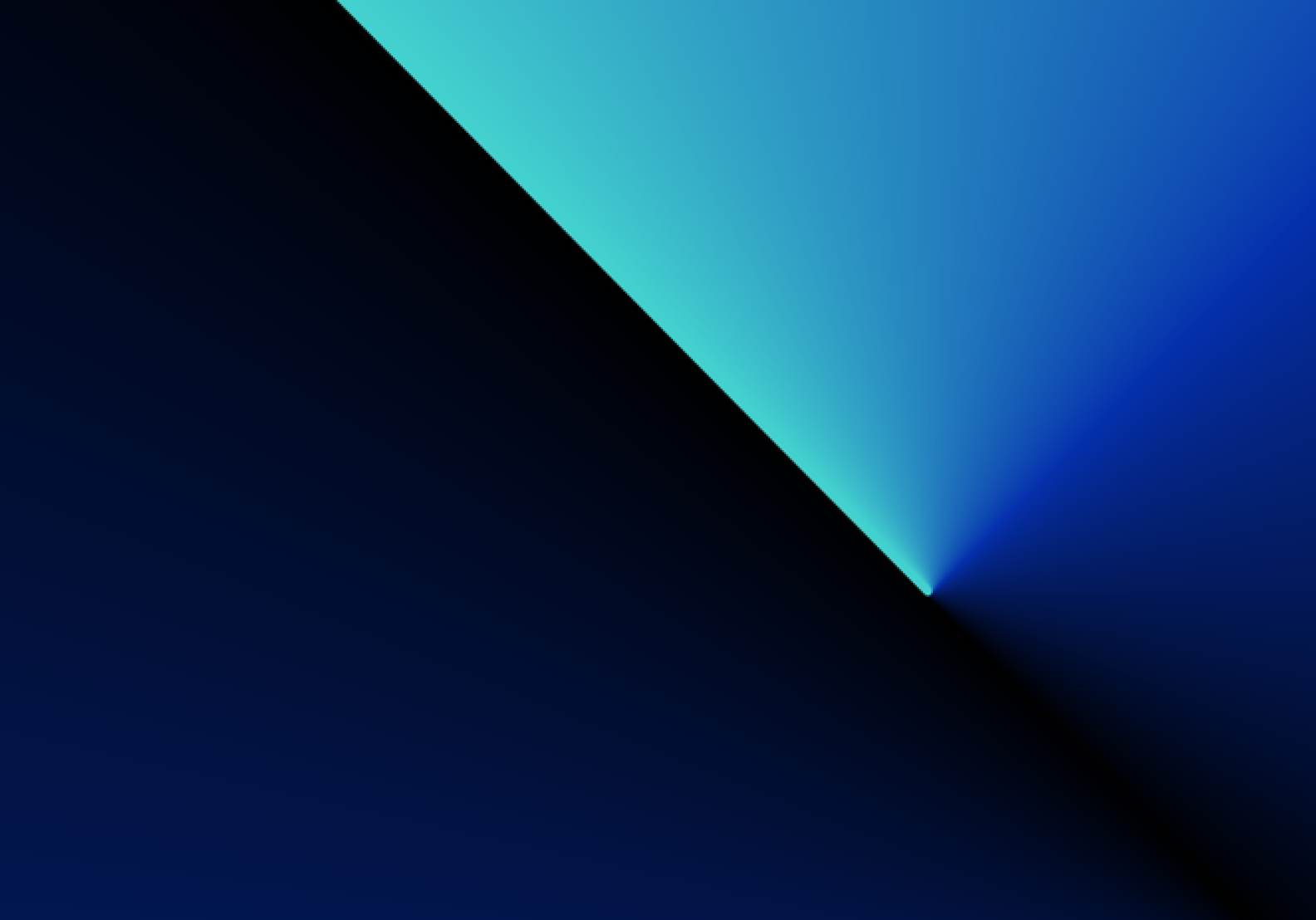 Black and Blue Gradient Background