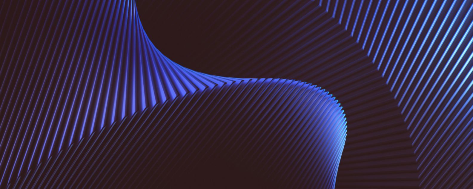 Imagen digital abstracta en azul y negro de fondo