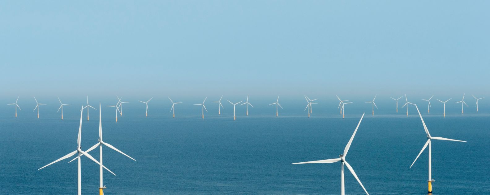 洋上風力発電所、北海