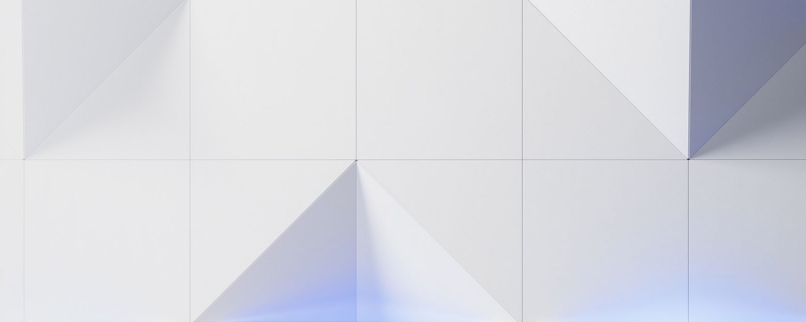 Abstrakte Grafik mit Dreiecken und Quadraten