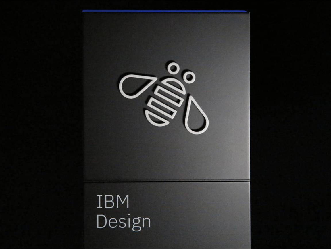Tactile IBM Bee sign