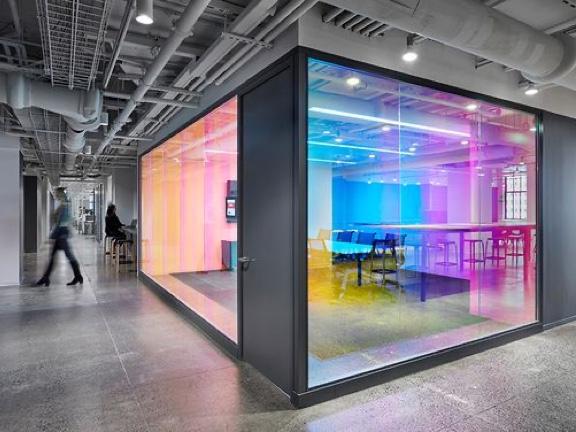 enclosed Community zone with feature lighting enclosed Community zone with feature lighting