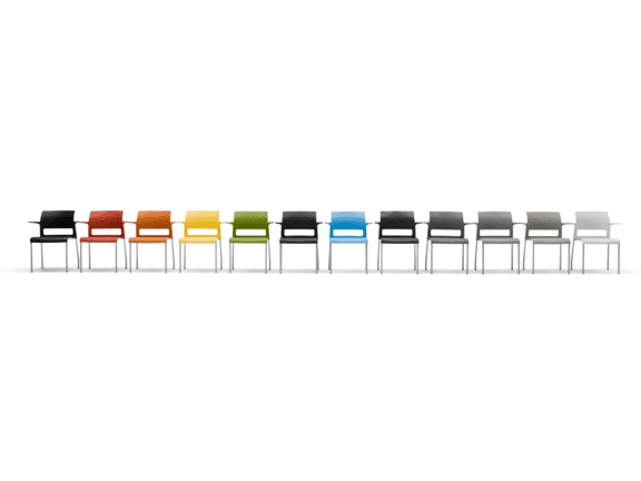 colorful chairs for play zone