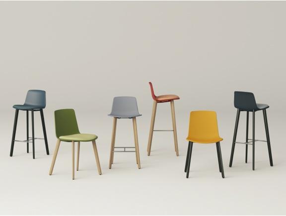 chairs of different heights and colors chairs of different heights and colors