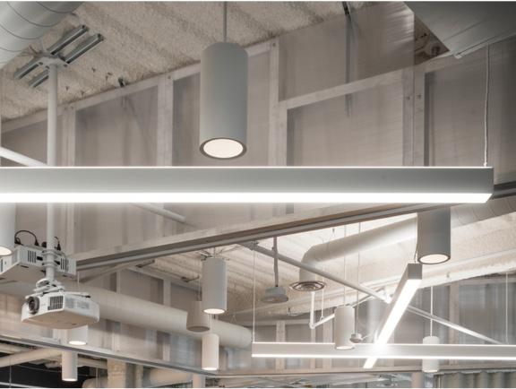 linear pendant lights under open ceiling linear pendant lights under open ceiling