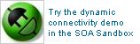 Try the dynamic connectivity demo in the SOA Sandbox 