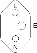 Receptacle type 70