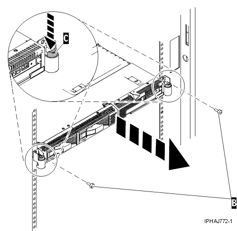 picture of model thumbscrew removal