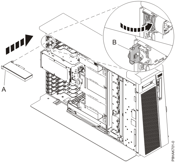 Installing or replacing a PCIe adapter in the stand-alone 8286-41A system system.