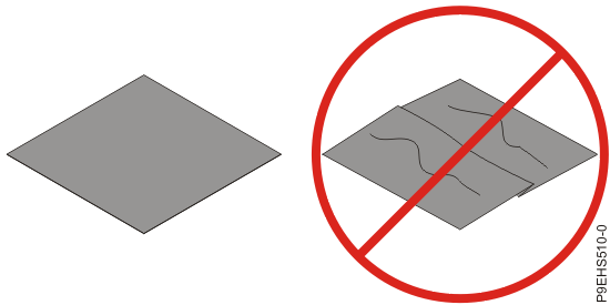 Inspecting the thermal interface material