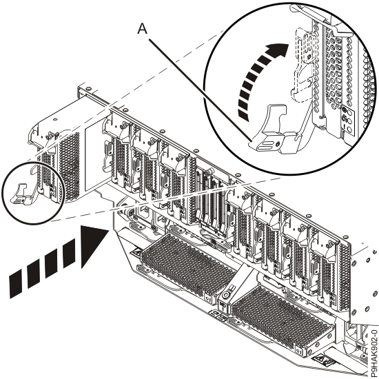 Installing a cassette in the 9080-M9S system
