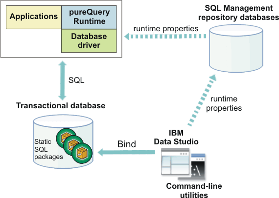 pureQuery API application environment