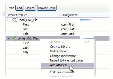 Adding the 'FullName' Attribute to the Output Map