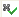 Picture of the unset symbol that appears when a value is unset.