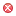 Picture of the validation error symbol that appears if you specify an invalid value.