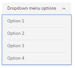 Image of drop down field