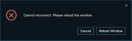 Lost connection window